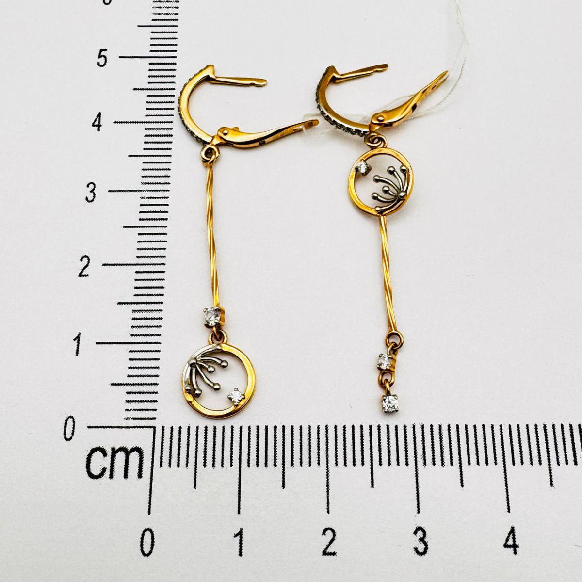 Серьги из золота RUSGOLDART 2537807 1 1 1