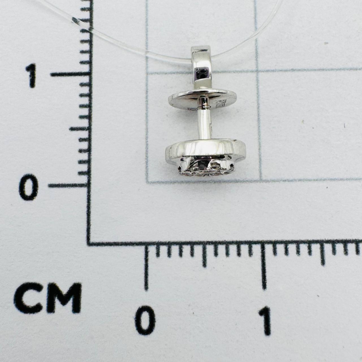 Серьги пуссеты с бриллиантом ГАЛЕРЕЯ ЭКСКЛЮЗИВА 4570320