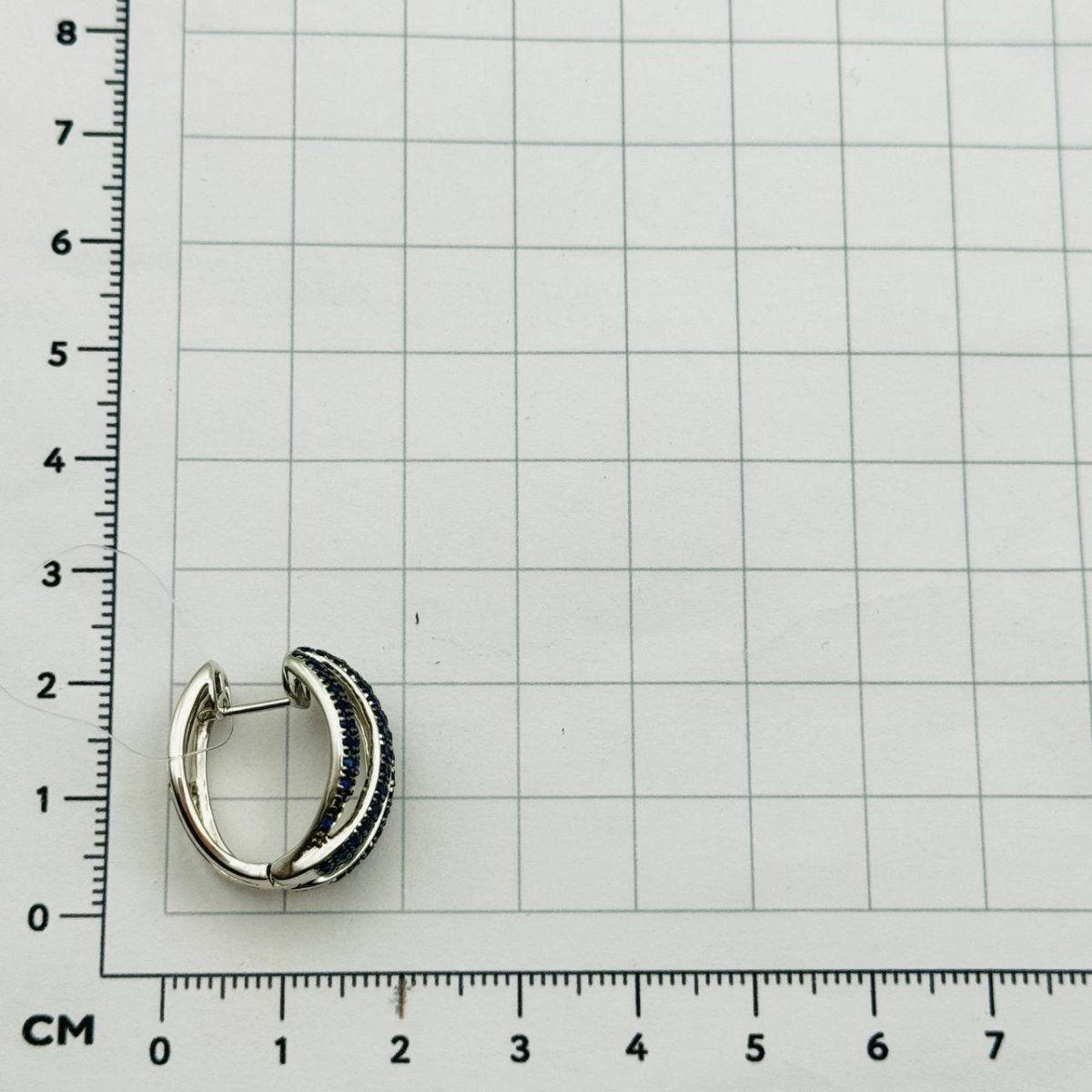 Серьги с бриллиантом SARGON E1070-1006