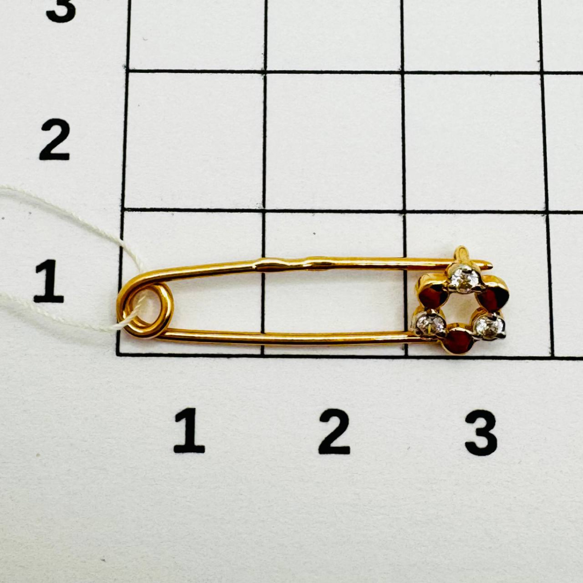 Булавка из золота RUSGOLDART 405707 1 1 1