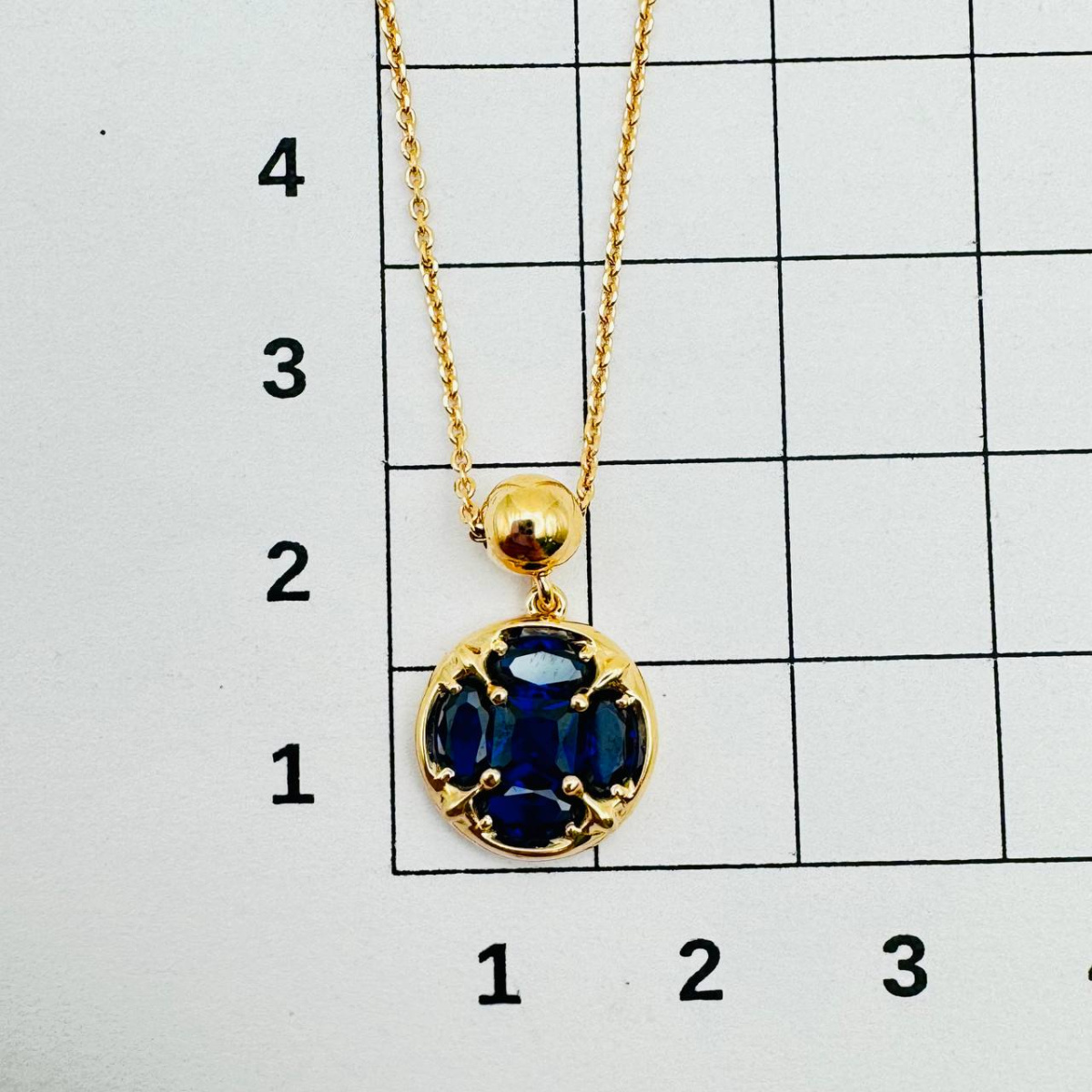 Колье из золота BERGER 770716 с