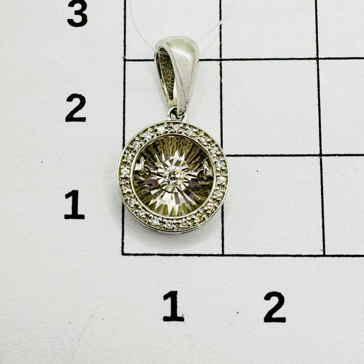 Подвеска с бриллиантом grigoriev 03-12-5478-31-00-1