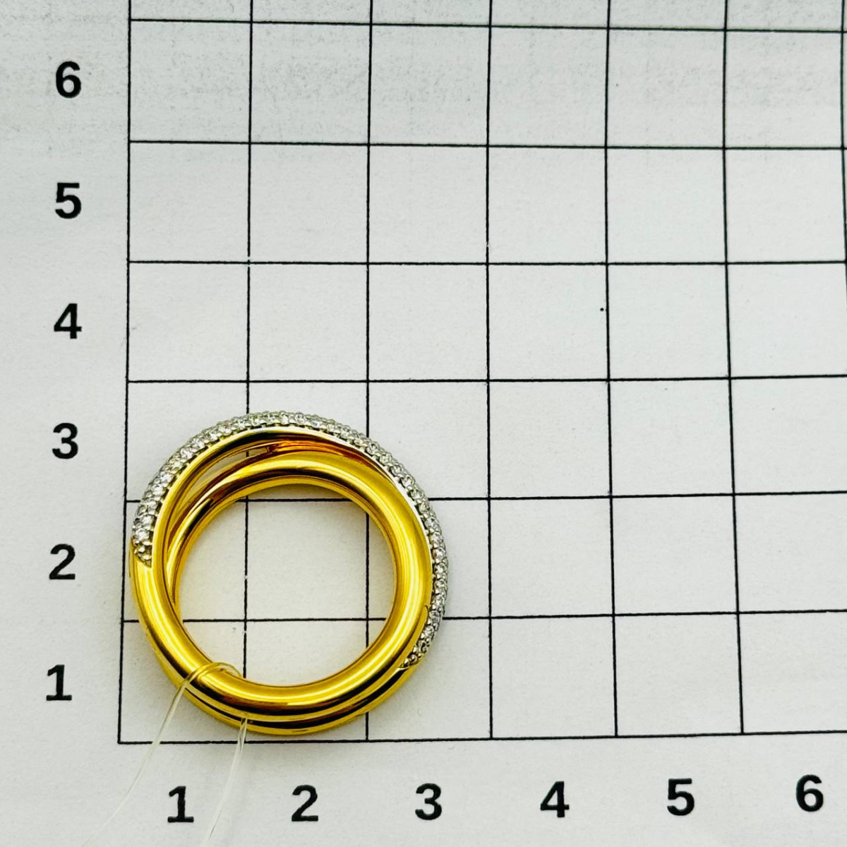 Кольцо с бриллиантом Арт-Модерн 010596-Ж