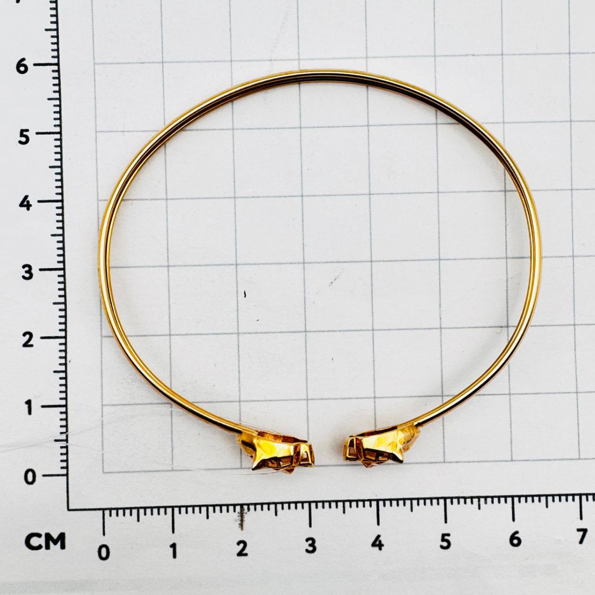 Браслет жесткий из золота RUSGOLDART 6688600 1 10