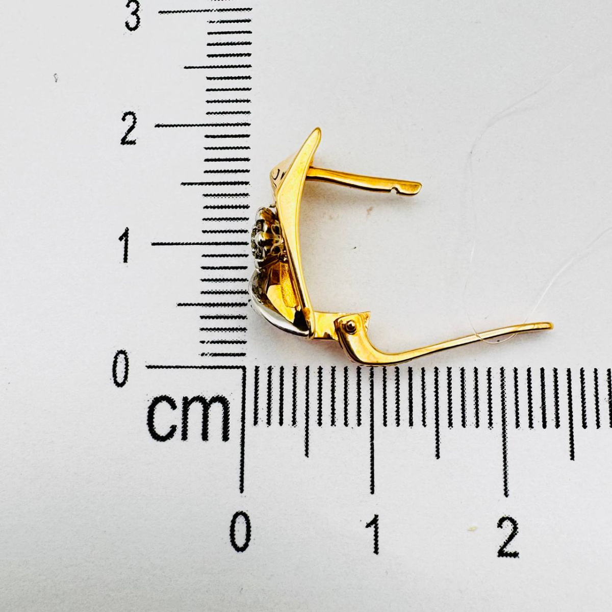 Серьги с бриллиантом АЛЕКСАНДРА 1022044 №23 6