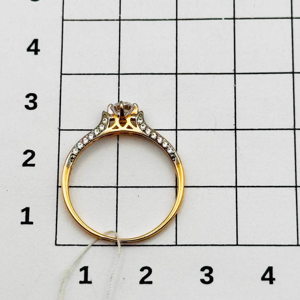 Кольцо помолвочное из золота RUSGOLDART 1392307 1 1 1