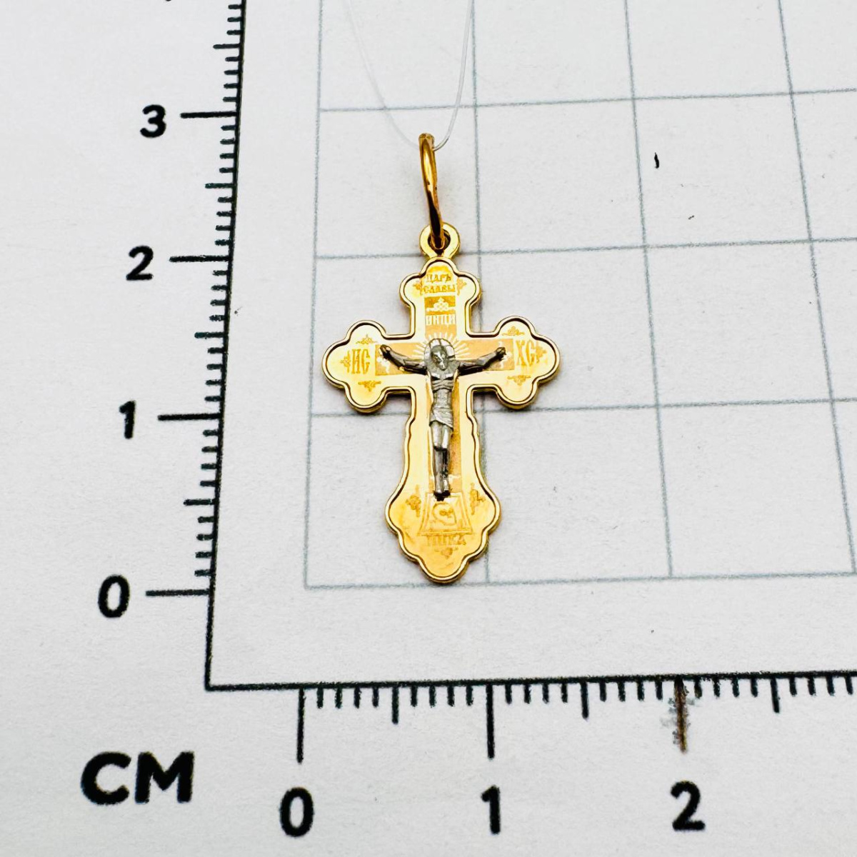 Подвеска крест из золота KARATOV Т13096152