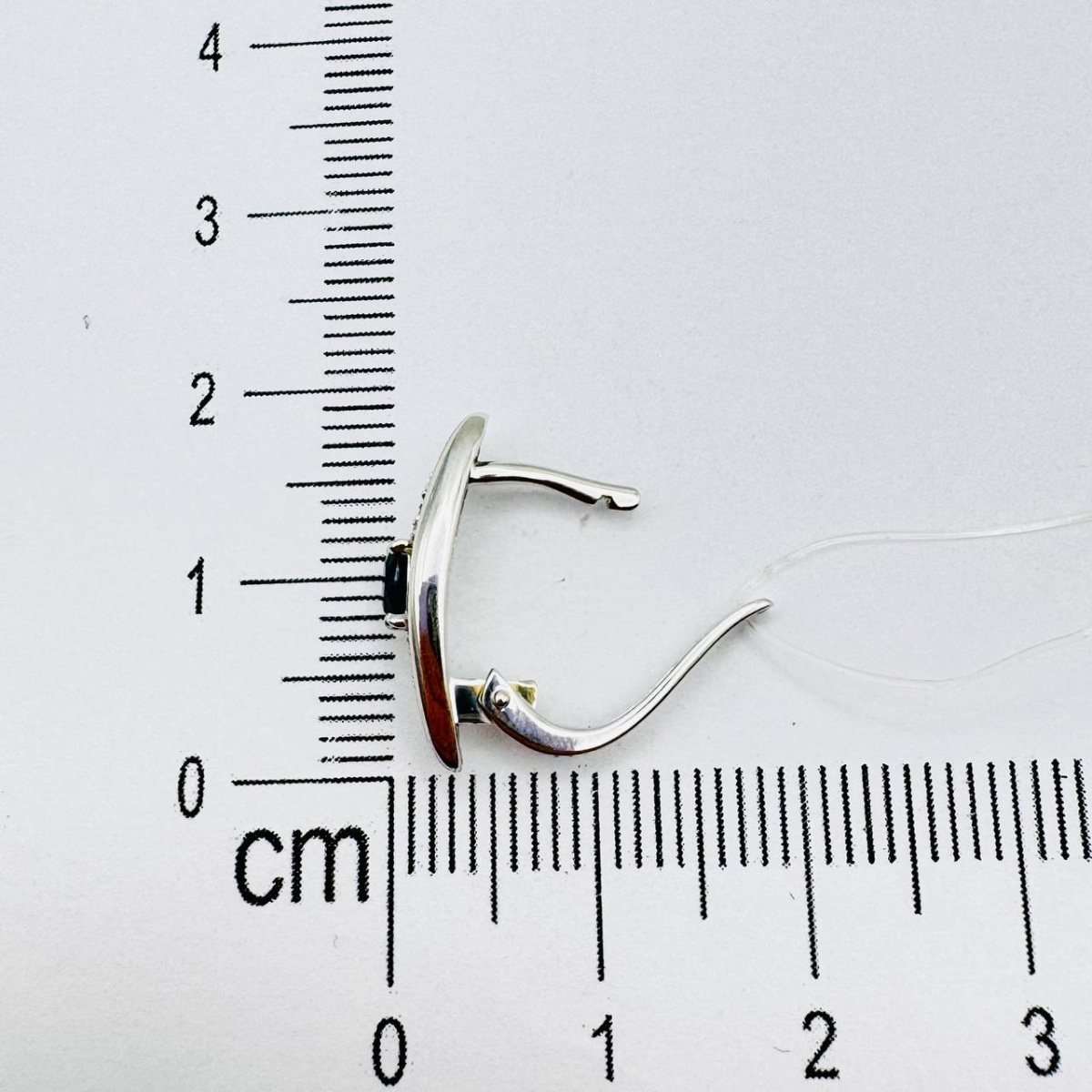 Серьги с бриллиантом АЛЬКОР 25771-202