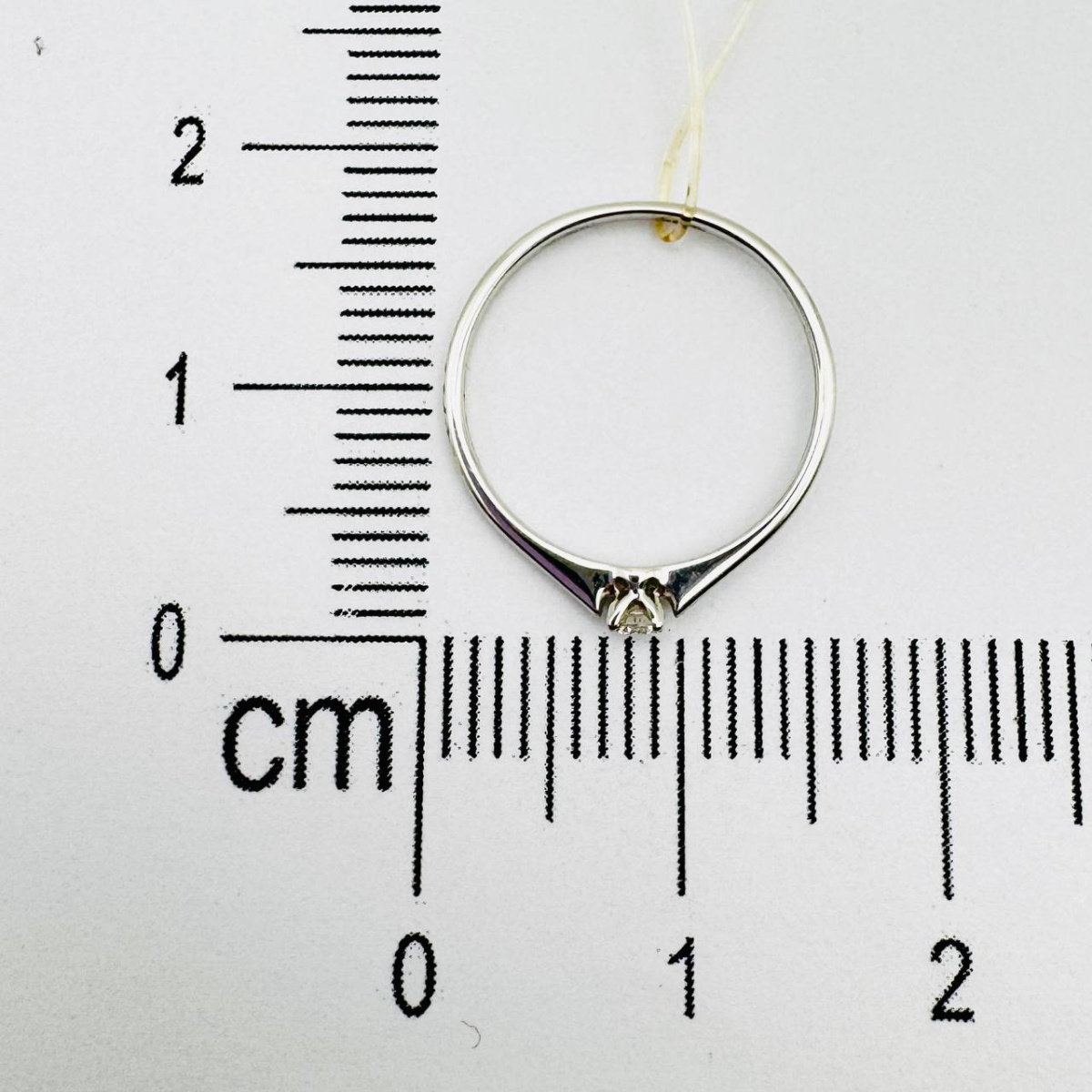 Кольцо помолвочное с бриллиантом SOKOLOV 1011355 №22 154