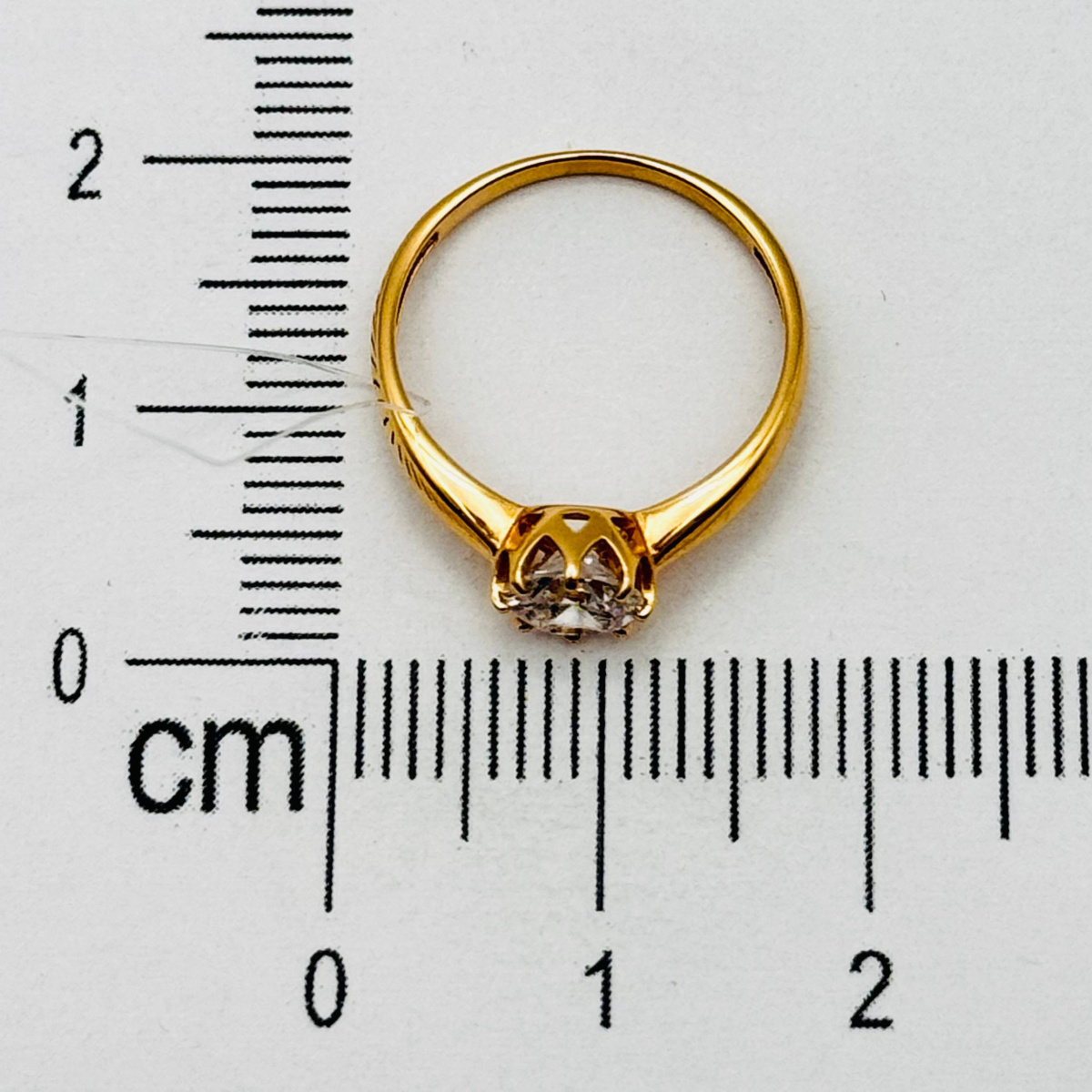 Кольцо помолвочное из золота RUSGOLDART 1272007 1 1 10