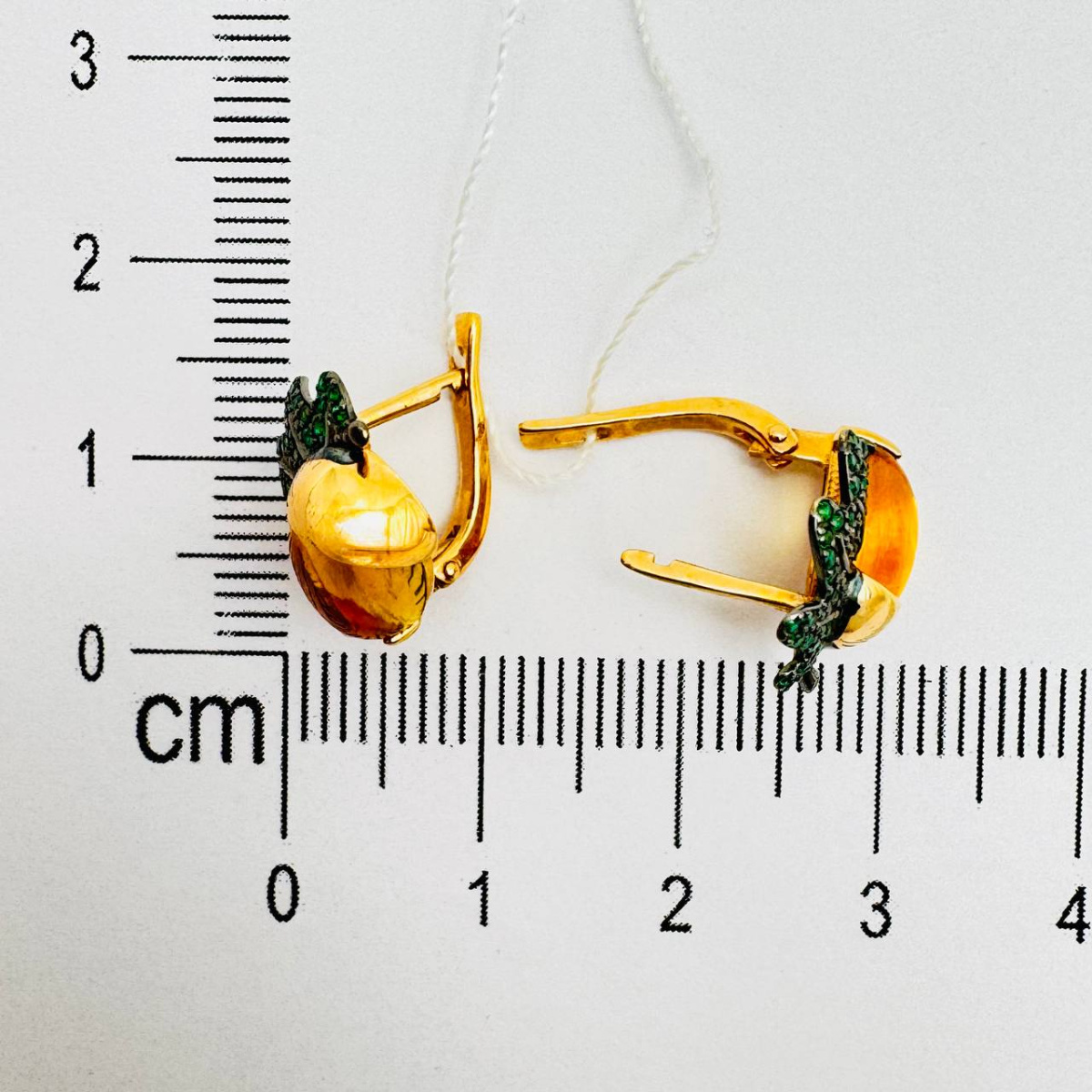 Серьги из золота Maskom 200-1379_zt-01