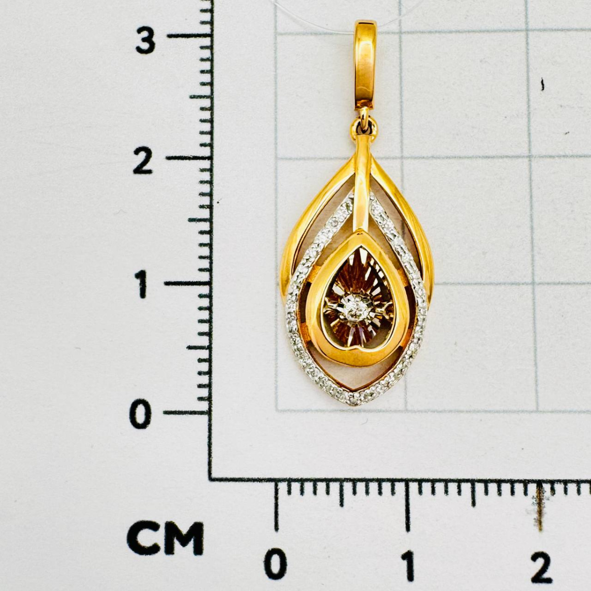 Подвеска с бриллиантом grigoriev 03-11-51137-31-00