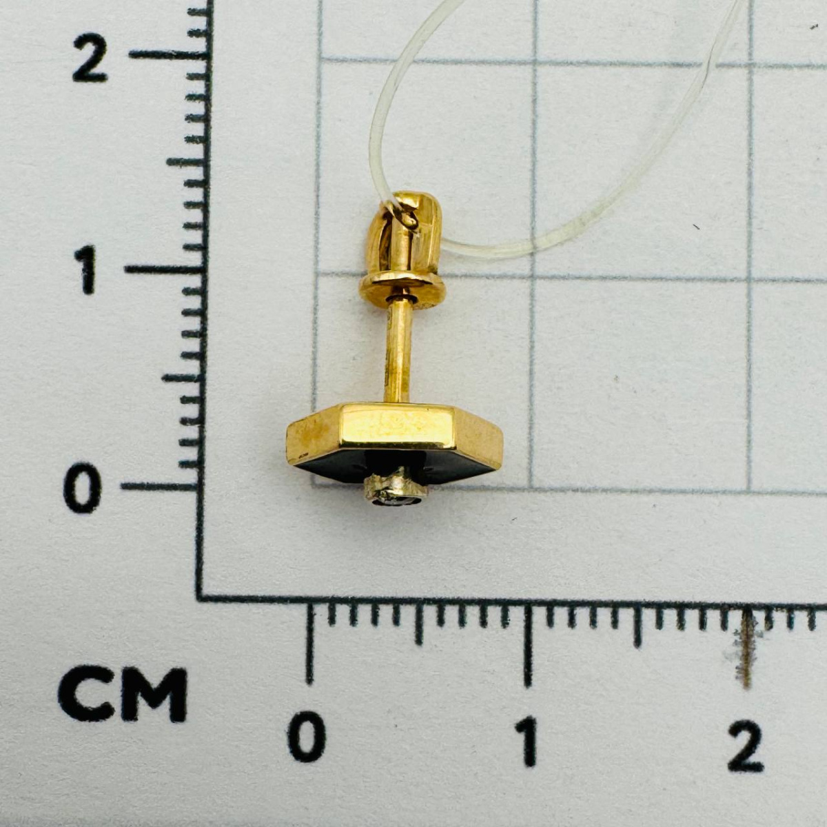 Серьги пуссеты из золота CORONA с4885