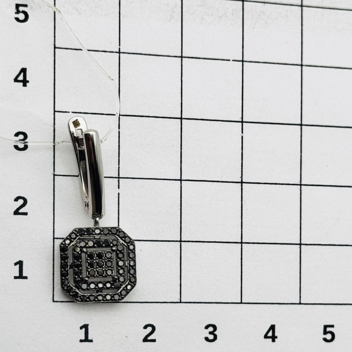 Серьги с бриллиантом BELLISSIMA С/350-205