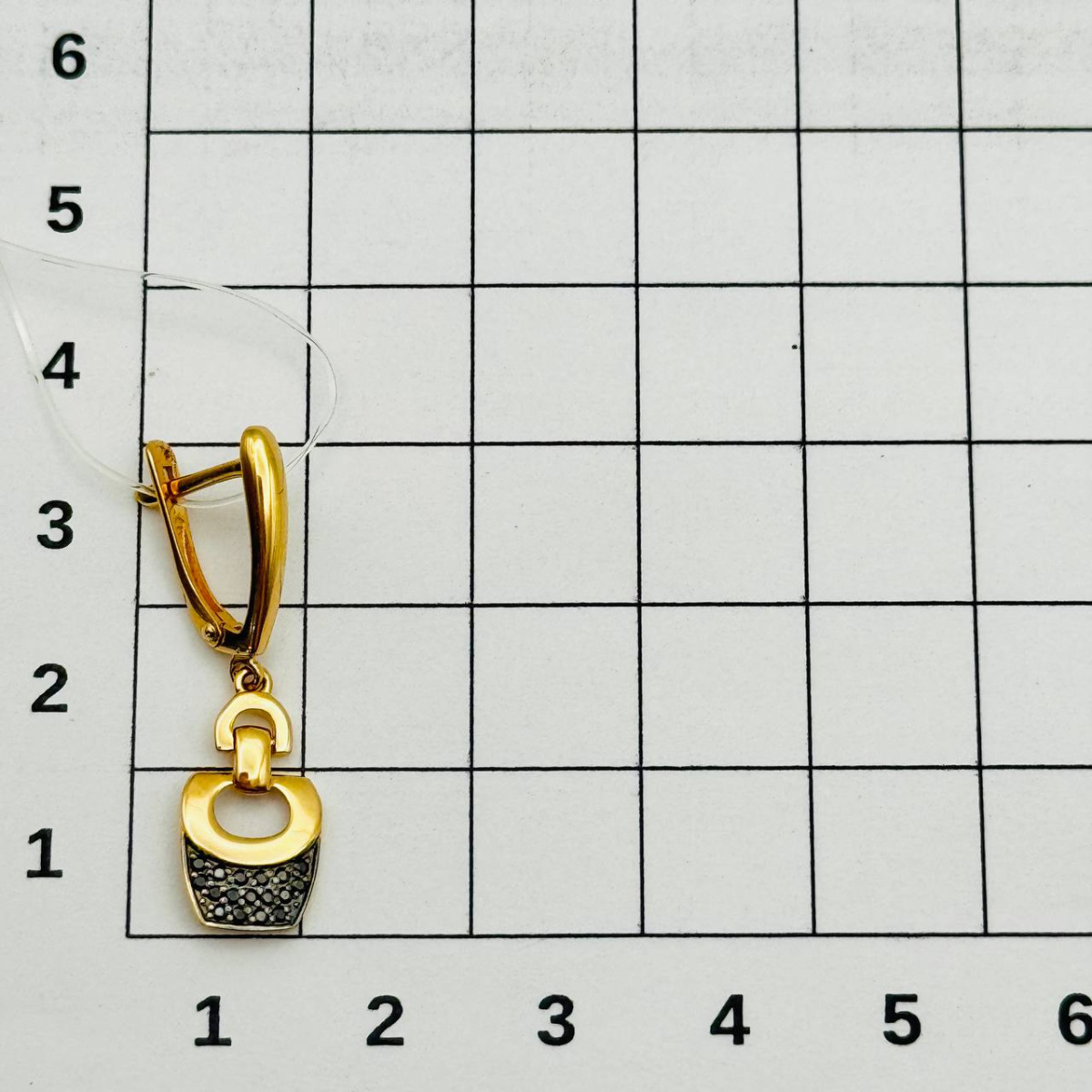 Серьги из золота CORONA с4486