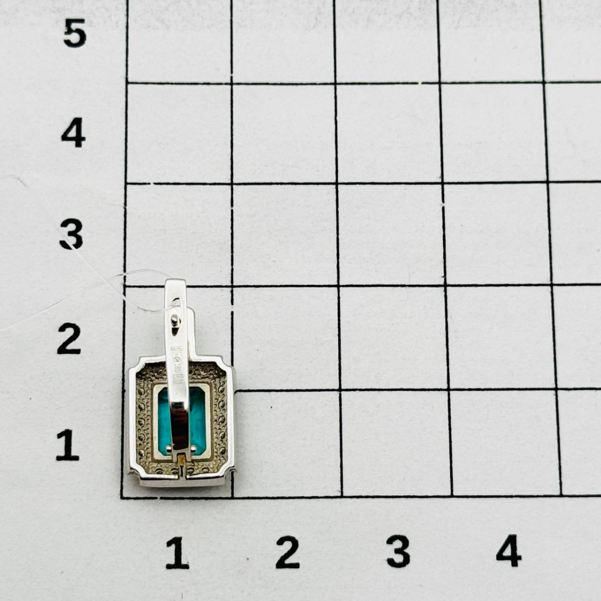 Серьги с бриллиантом 02-0160-1203