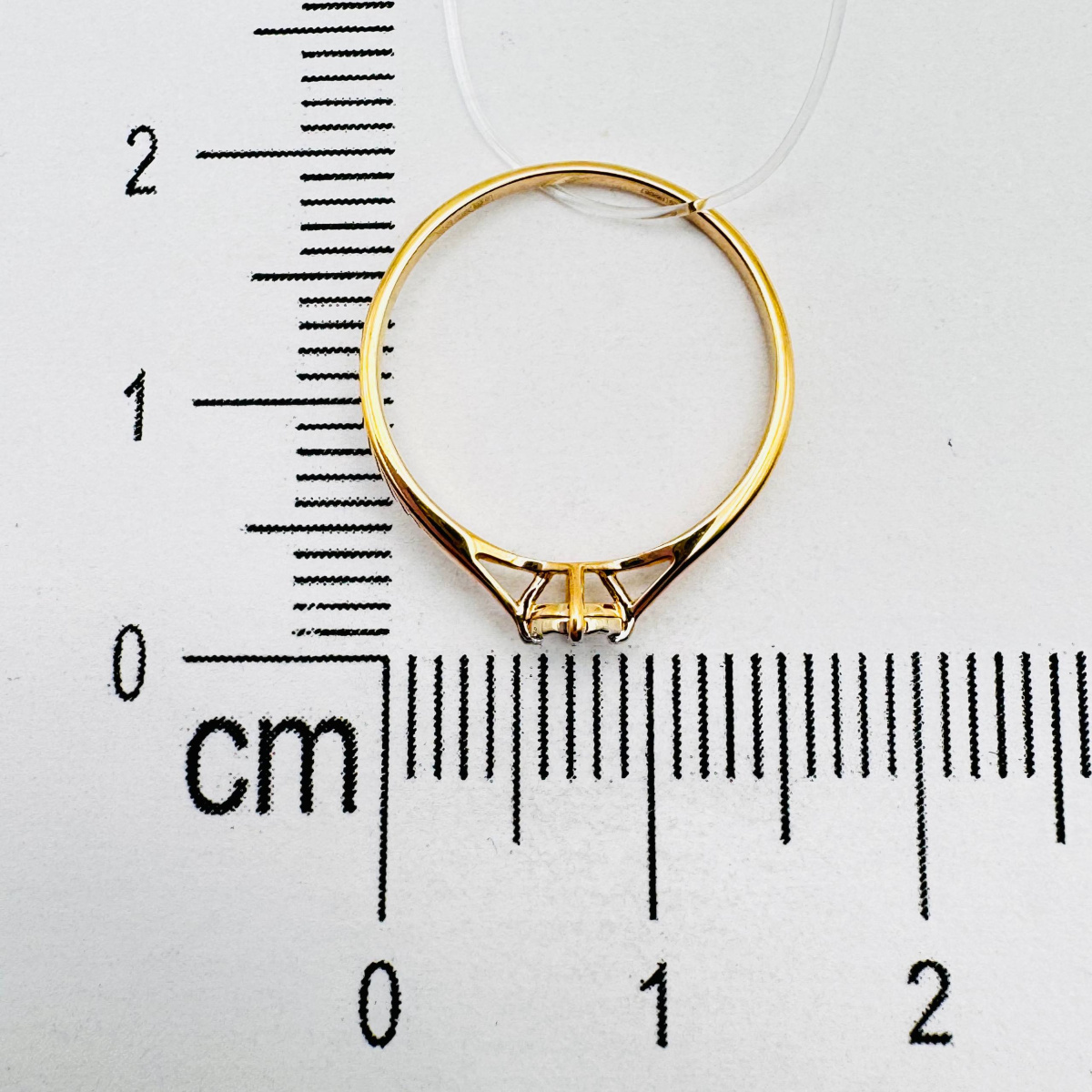 Кольцо помолвочное с бриллиантом SOKOLOV 1011492 №25 1092