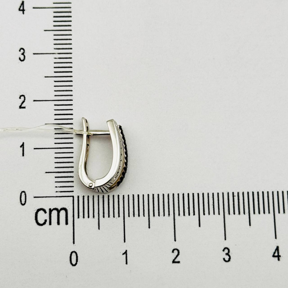 Серьги с бриллиантом ЛЕТО 594-2204