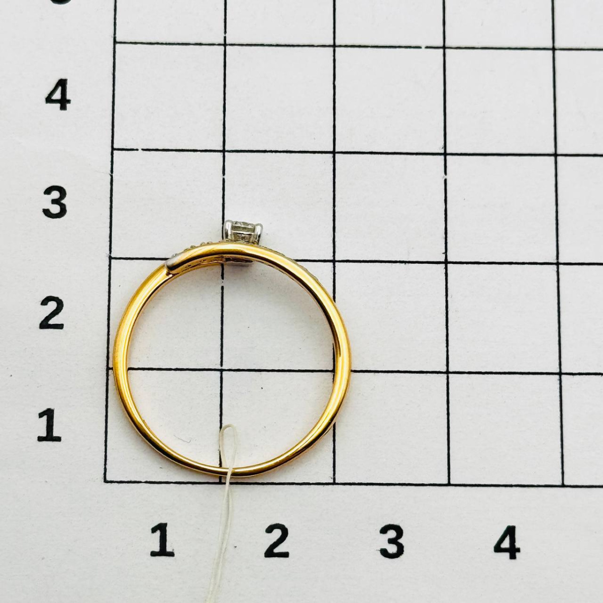 Кольцо с бриллиантом ART-JEWELLER 1.04.1720