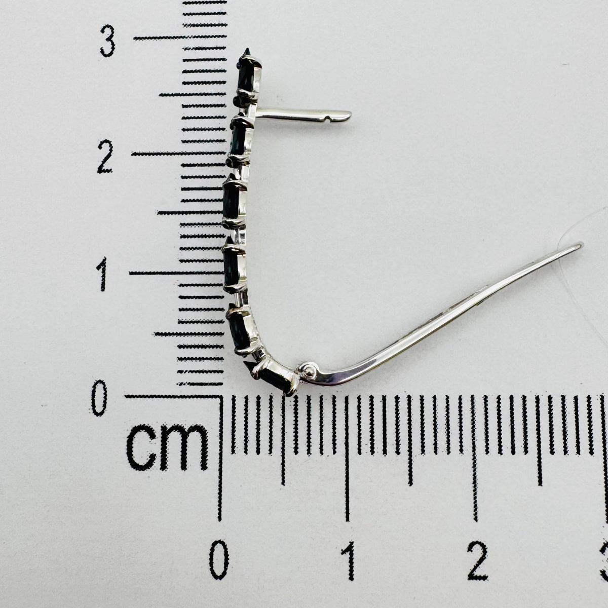 Серьги с бриллиантом АЛЕКСАНДРА 3022045 №23 9