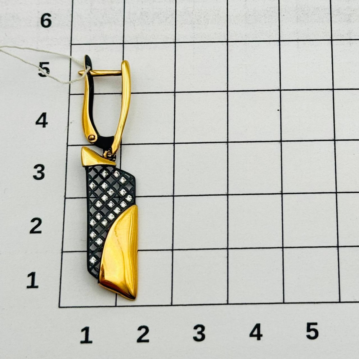 Серьги из золота RUSGOLDART п2547407