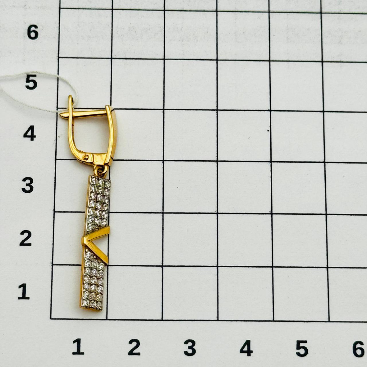 Серьги из золота RUSGOLDART 2544907 1 1 1