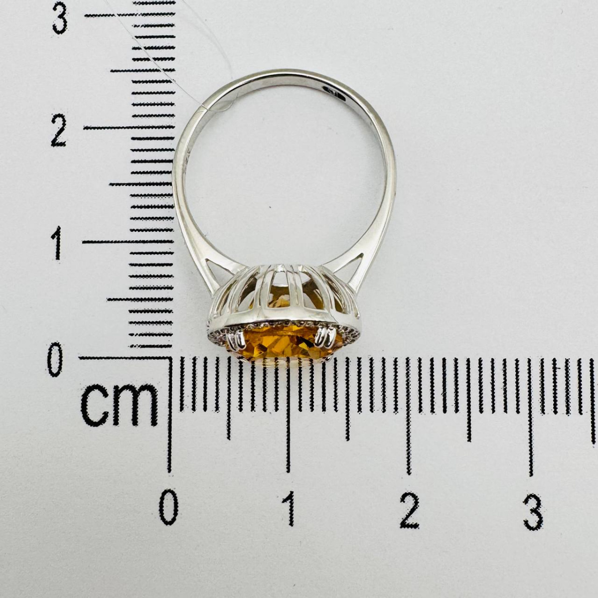 Кольцо из серебра Русский СтилЬ 50-15517-11-60-