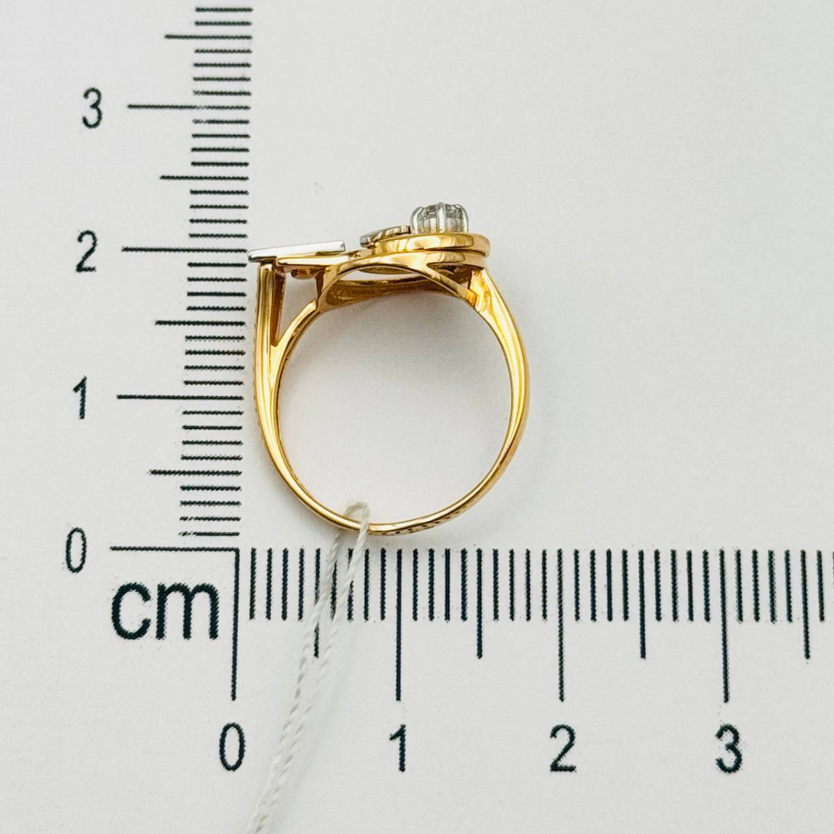 Кольцо из золота Платина 01-5505-00-201-1111 №21 2