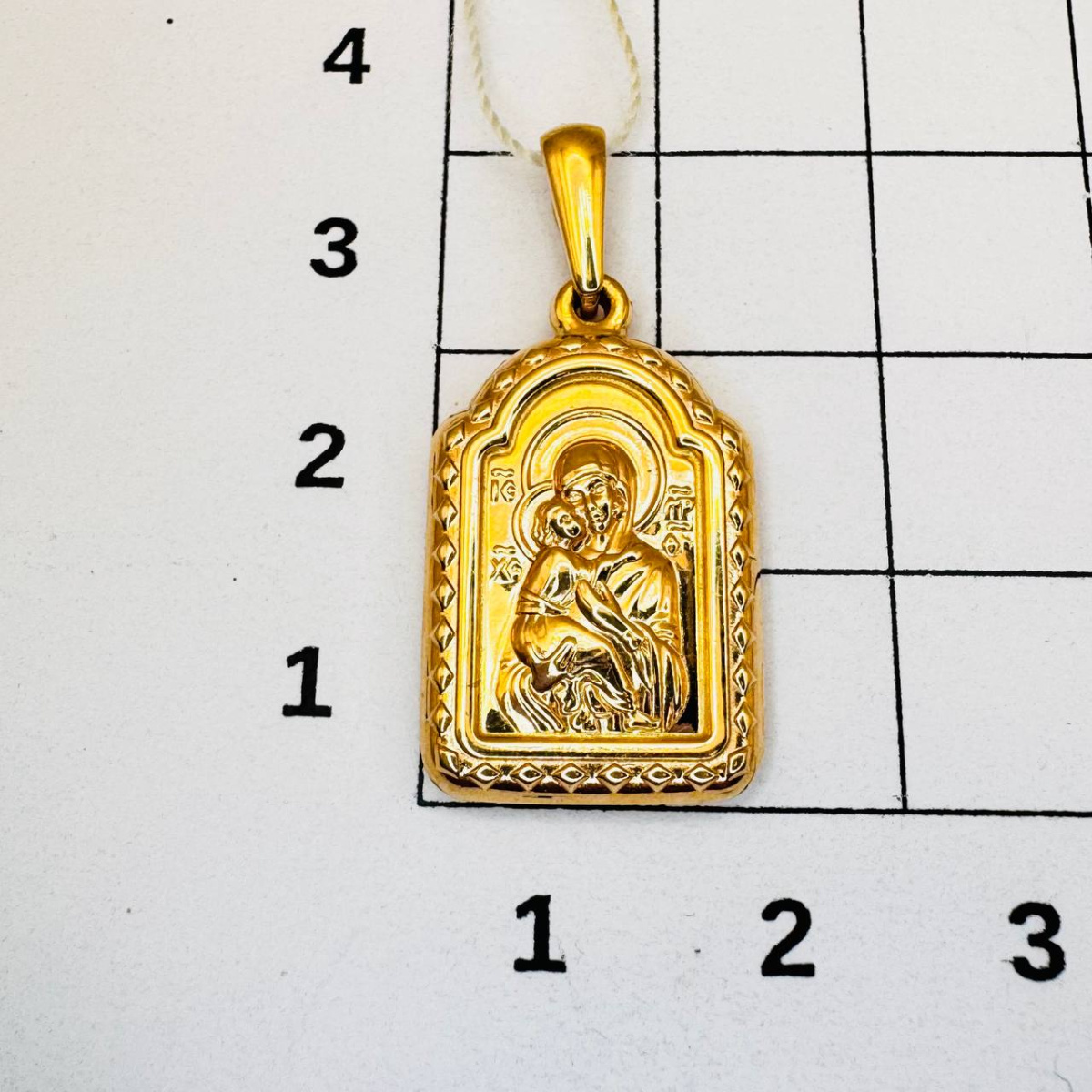 Подвеска из золота Платина 03-2412-00-000-1110-01