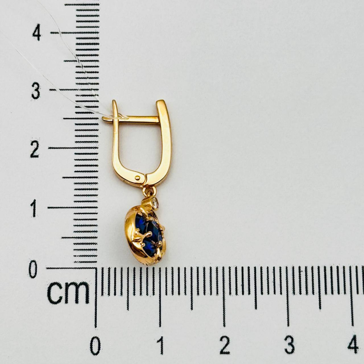 Серьги из золота BERGER 120716 с