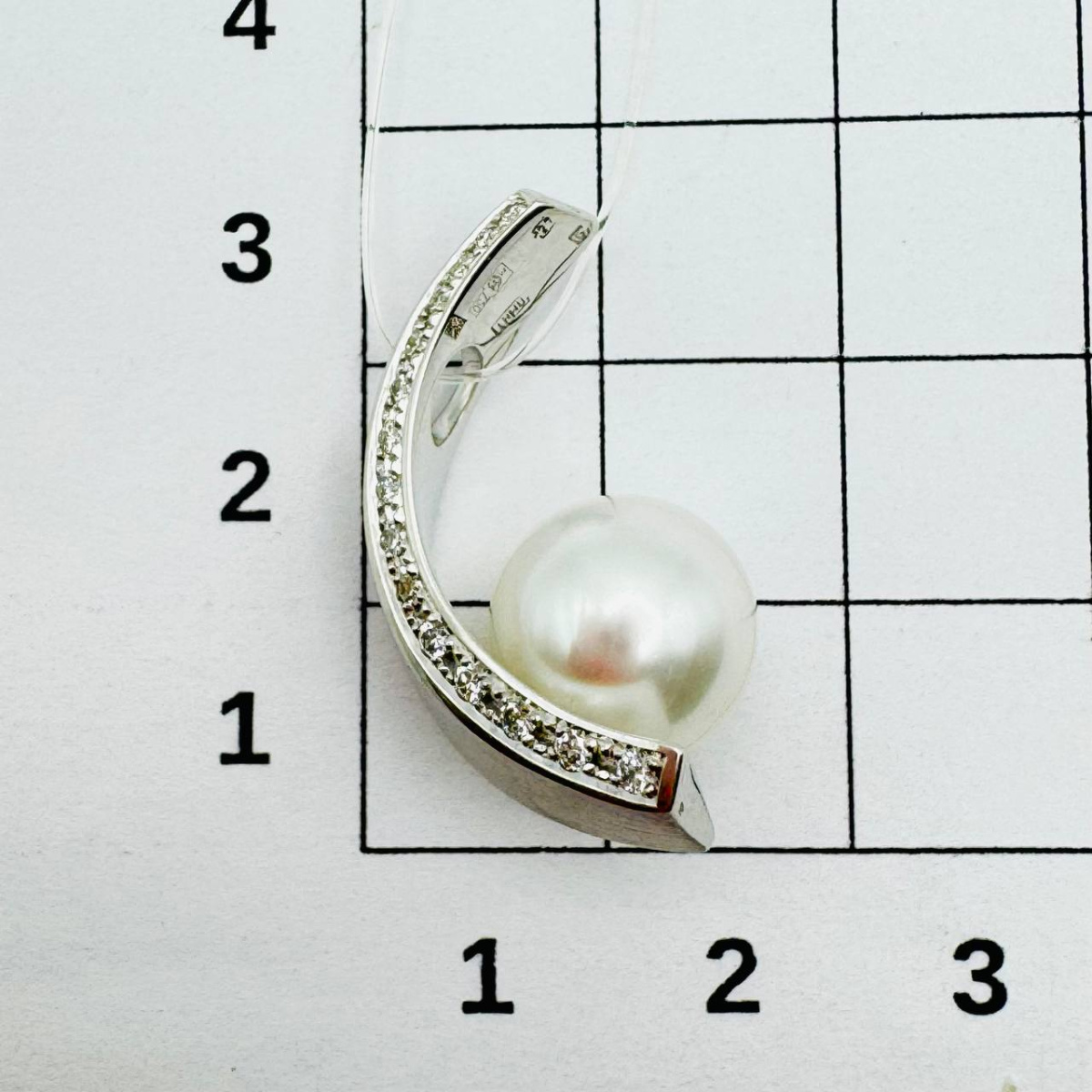 Подвеска с бриллиантом Арт-Модерн 050569-Б