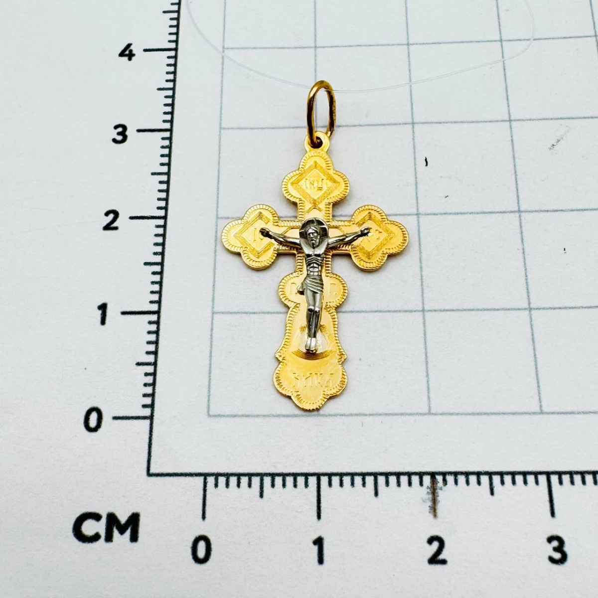 Подвеска крест из золота KARATOV Т13086079