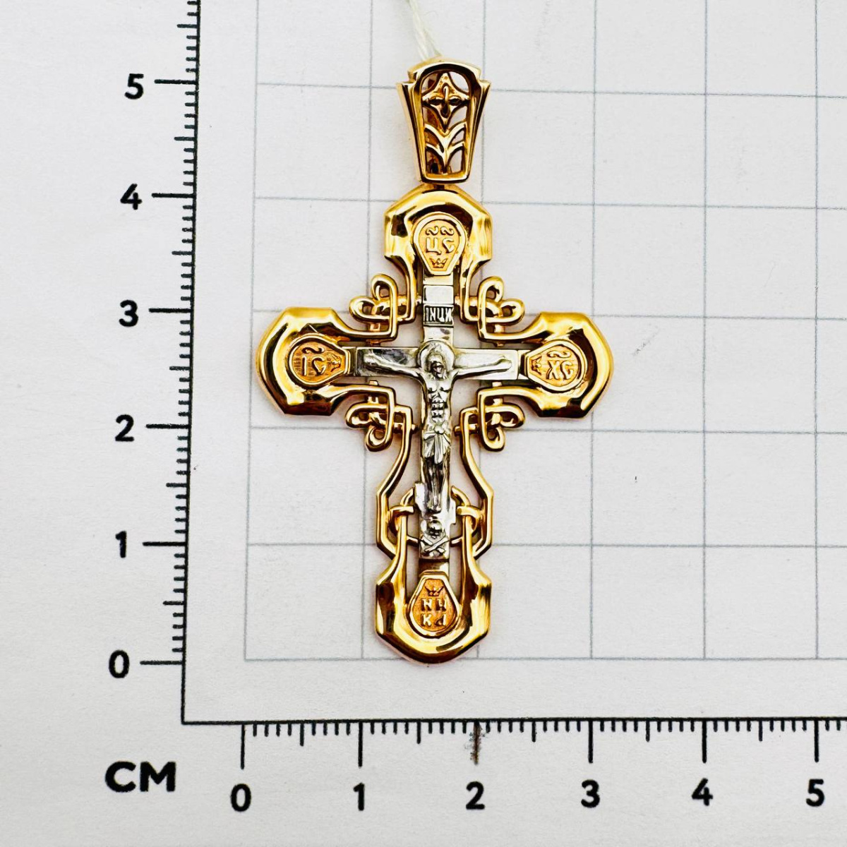 Подвеска крест из золота Крымский ЮЗ 1343189/1