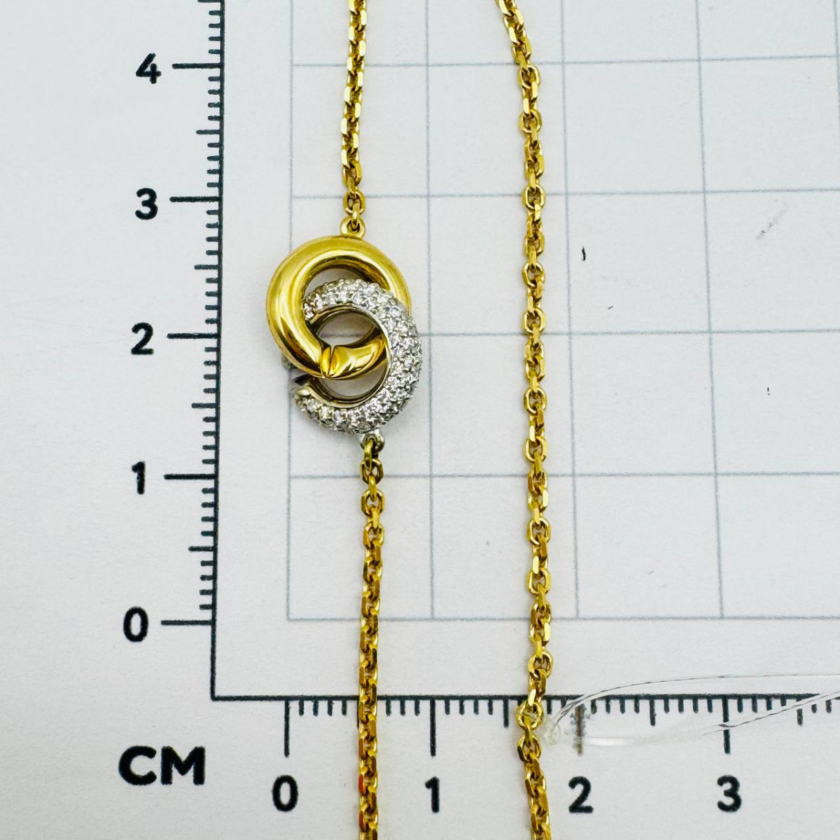 Браслет с бриллиантом Арт-Модерн 030648-Ж/Б